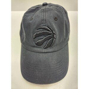 Toronto Raptors 47 Brand Black Adjustable Strapback Hat NBA Basketball Cap Youth